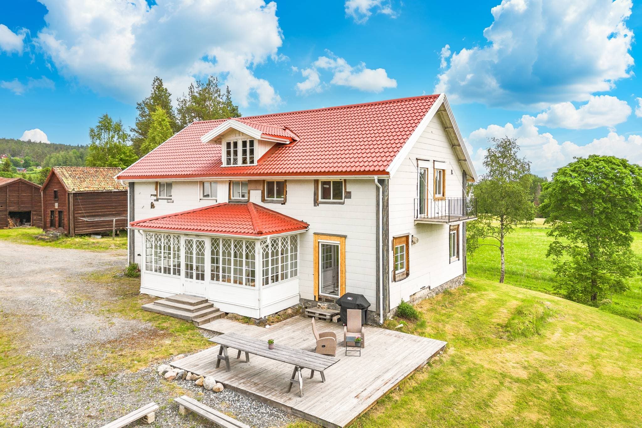 Övre bostadshus