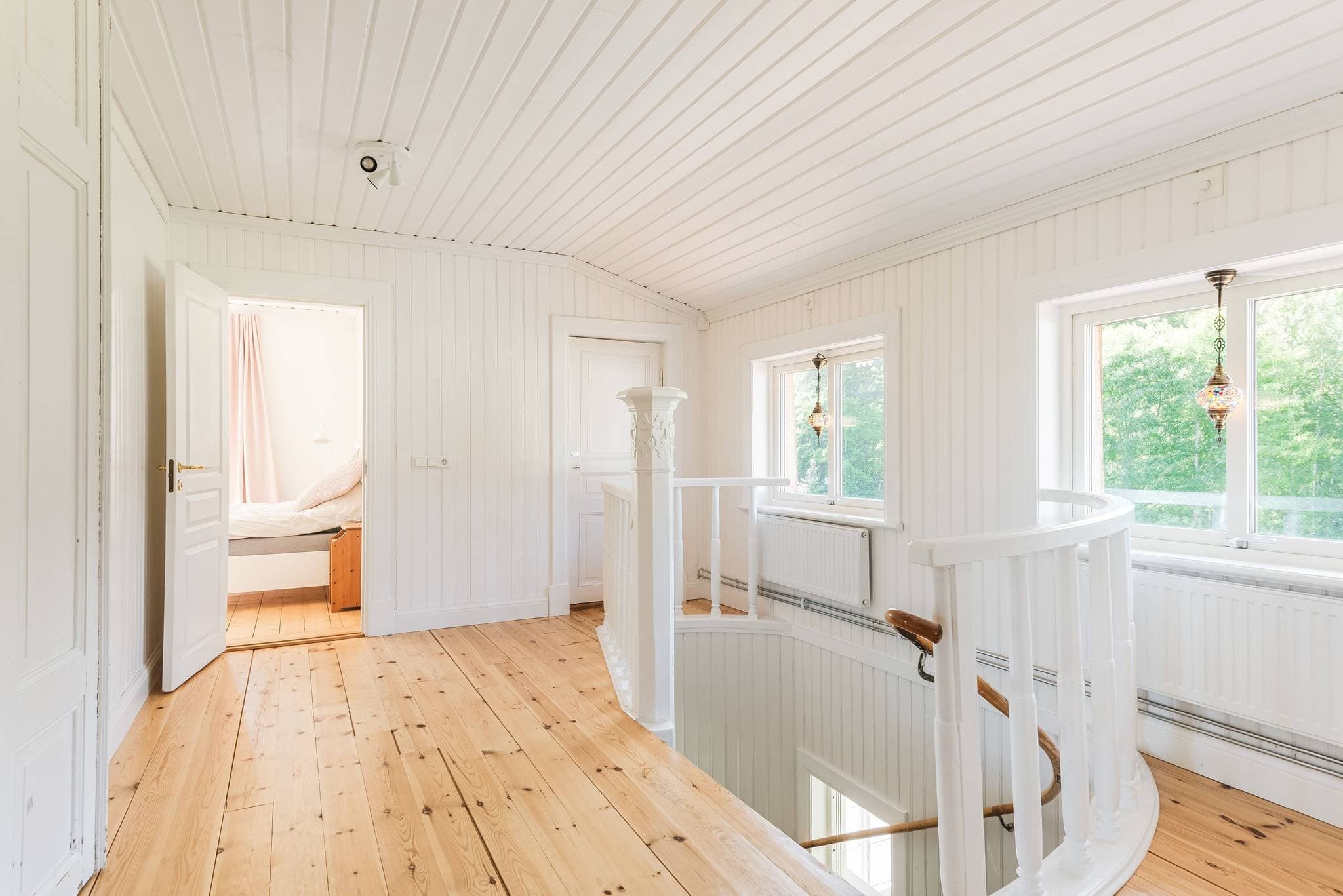 Trappavsats övre våning